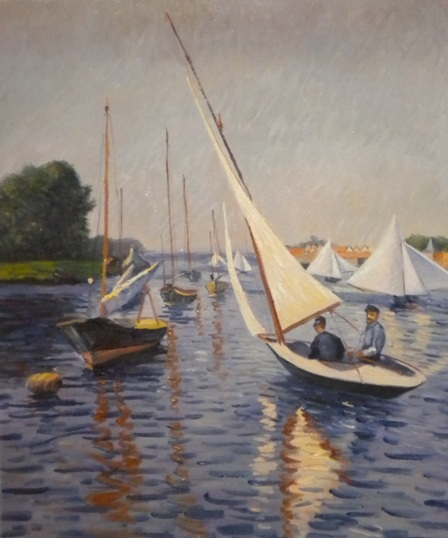 Vendita falso d'autore regata Argenteuil di Caillebotte